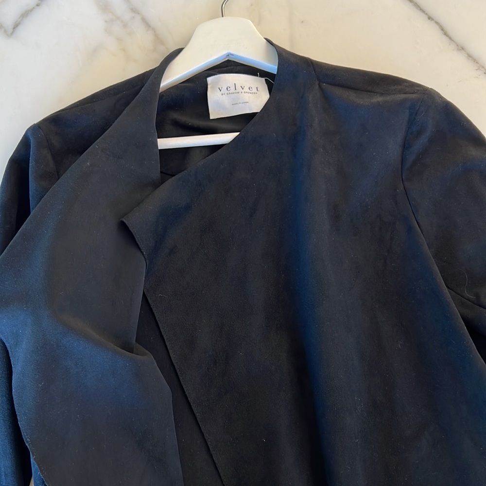 Cropped Open Jacket - image 5